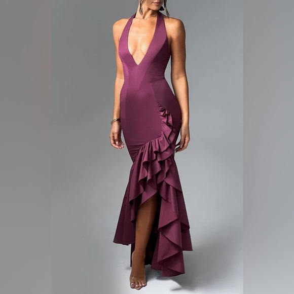 Babyboo Elegant Purple Evening Gown - Picture 1 of 1